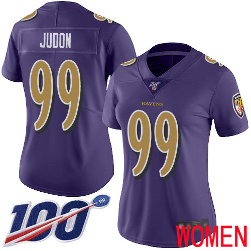 Baltimore Ravens Limited Purple Women Matt Judon Jersey NFL Football 99 100th Season Rush Vapor Untouchable